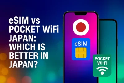 esim vs pocket wifi japan