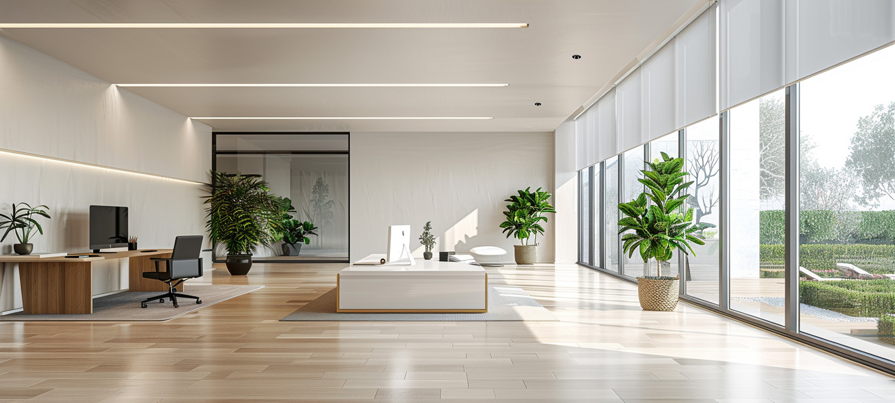 2On the wall and counter: Foresta / Block 56. On the floor: Atlantic Ocean / Block 24.