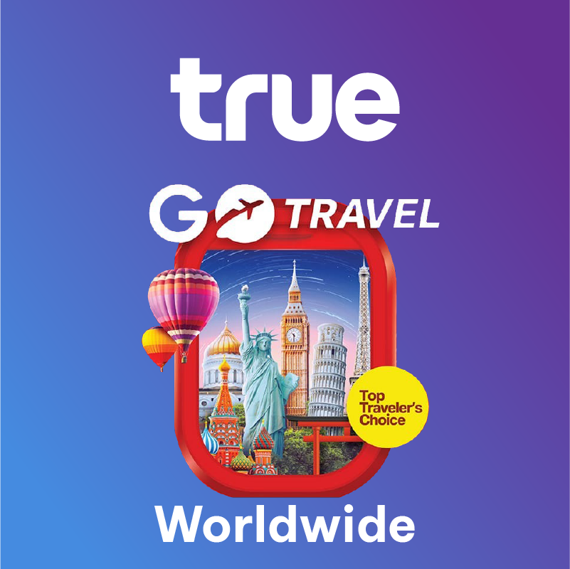 TRUE World 98 Countries Travel eSIM – Data Plan