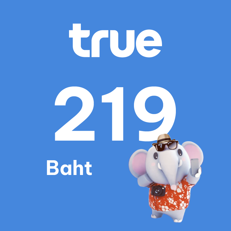 Thailand Local eSIM TRUE – 219 Baht Package