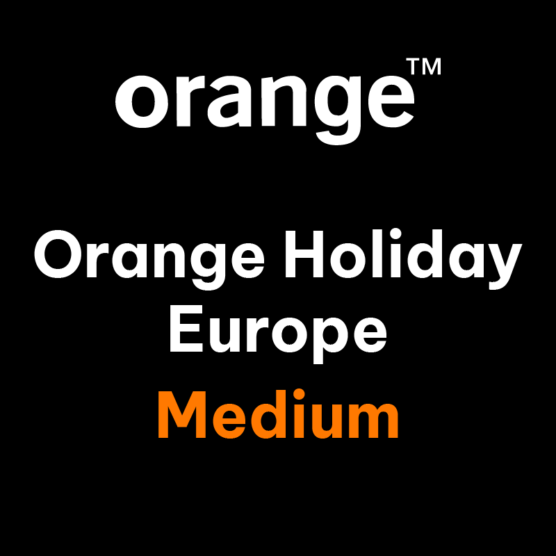 Orange Holiday Europe eSIM 50GB – Voice & Data